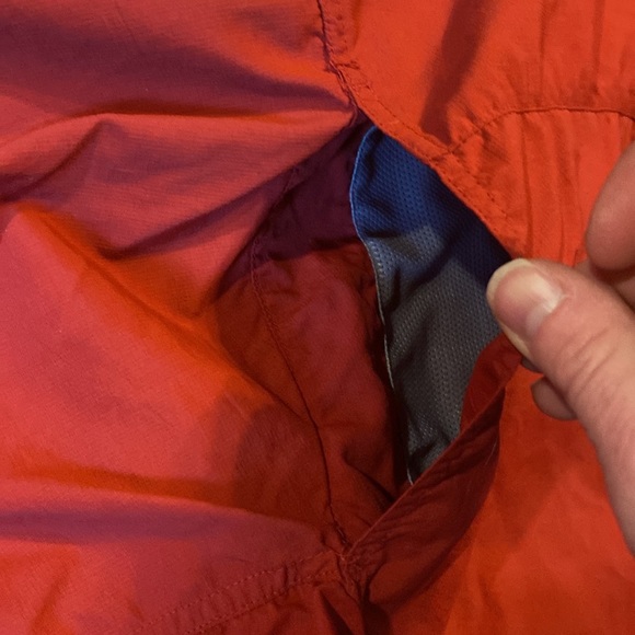 Columbia Titanium Long Sleeve Button Up Nylon Red/OrangeFishing Shirt Mens XXL - Picture 9 of 11